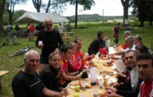 Randonnée VTT de l' Aiguillon à Lussan