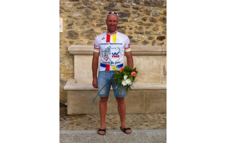 Laurent Maurin champion du Gard Vétéran (40-49ans)