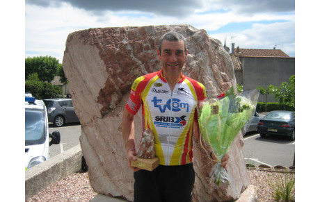 Cyclosportive l'audoise Philippe Benoit VAINQUEUR au scratch sur le parcours de 65kms